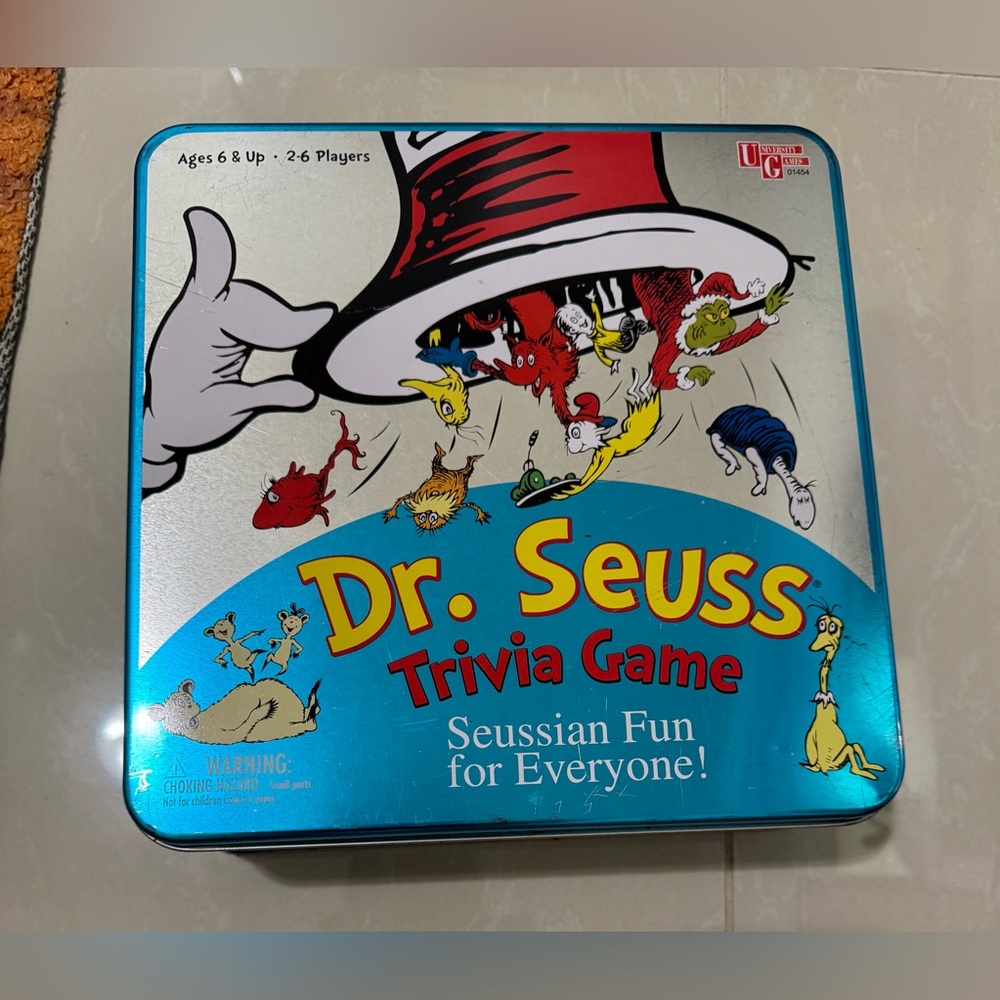 University Games Dr. Seuss Trivia Game